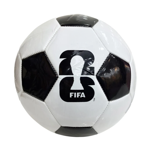 BALON DE FUTBOL FIFA N5 MUNDIAL 26 BLANCO Y NEGRO