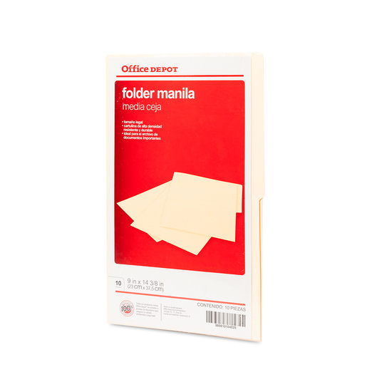 FOLDER LEGAL OD PAQUETE DE 10