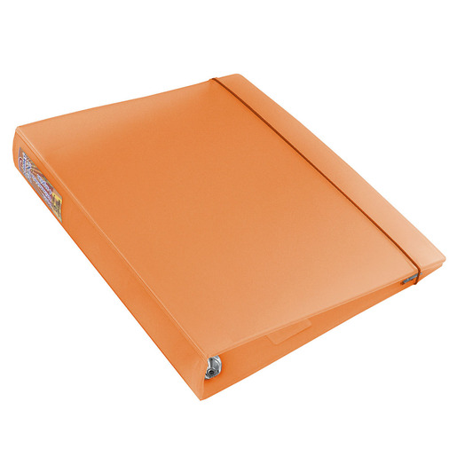 CARPETA 3 ANILLOS ACRIMET, COLOR NARANJA