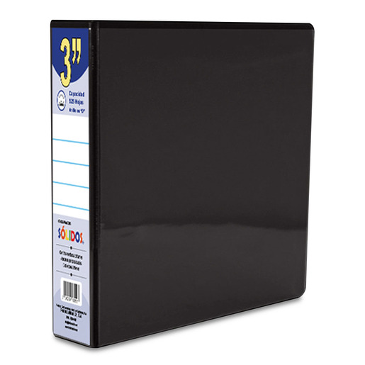 CARPETA 3 PULGADA NEGRA