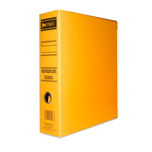REGISTRADOR ECOLOGICO AMARILLO