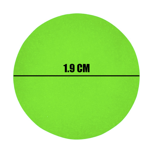 ETIQUETAS DE CÓDIGOS DE COLOR VERDE NEÓN 1008 PZ