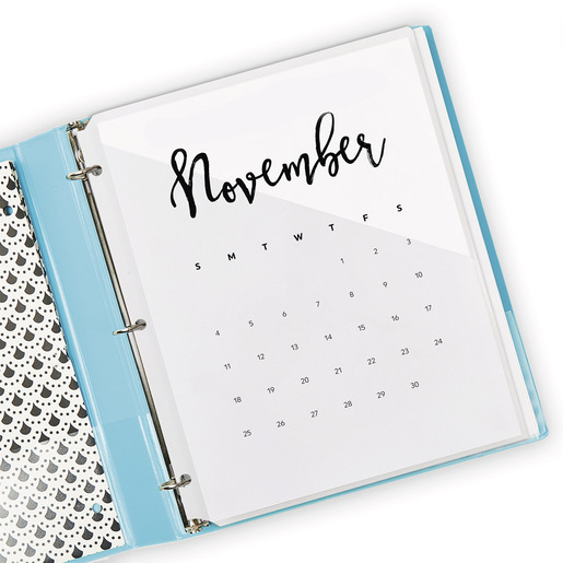 PROTECTOR DE HOJAS TRANSPARENTE PAQ 5