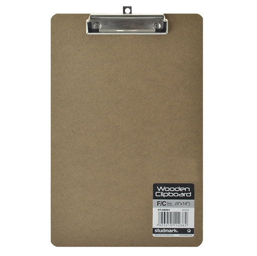 TABLILLA STUDMARK 9" X 14" TAMAÑO OFICIO- CLIP DE PRESIÓN