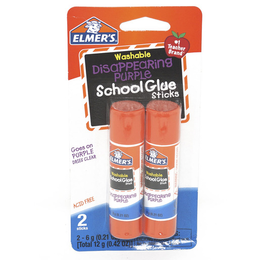 Lapiz adhesivo marca Elmer s para uso escolar y de oficina. Aplicacion limpia y uniforme sobre papel, carton y foamy. Formula lavable, no toxica y de secado rapido.
