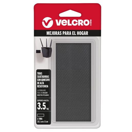 Velcro marca VELCRO con cierre de gancho y bucle. Sujecion firme, ajustable y reutilizable para organizar cables, sujetar tela y proyectos DIY.