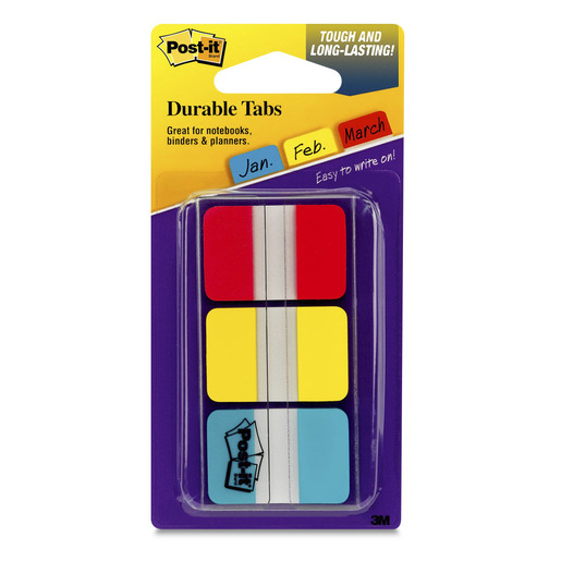 BANDERITAS POST IT RIGIDAS 3 COLORES