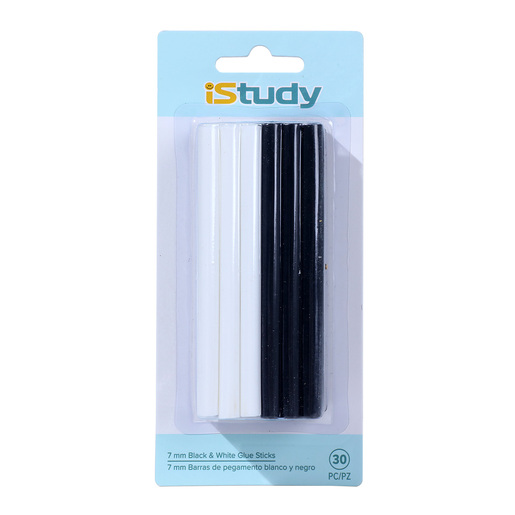 Barras de silicon marca iStudy para pistola de silicon caliente. Adhesion fuerte y duradera en madera, tela, carton, foamy y manualidades. Fusion rapida y uniforme para proyectos DIY, decoracion y art
