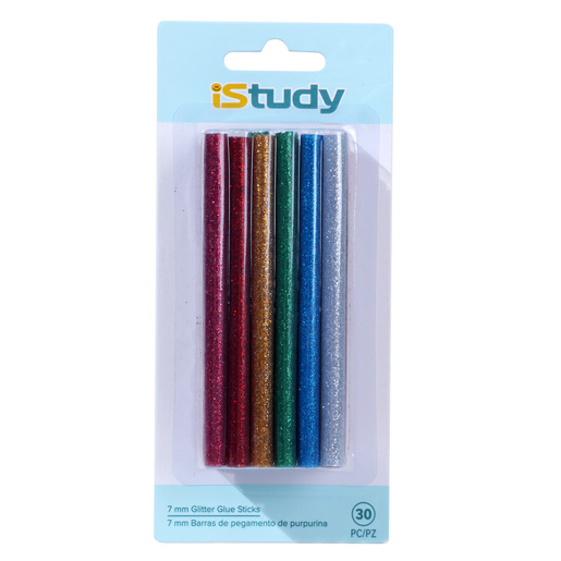 Barras de silicon marca iStudy para pistola de silicon caliente. Adhesion fuerte y duradera en madera, tela, carton, foamy y manualidades. Fusion rapida y uniforme para proyectos DIY, decoracion y art