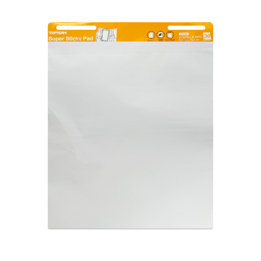 Rotafolio marca Top Team para presentaciones, capacitaciones y reuniones. Hojas amplias para escribir con marcador y mostrar ideas con claridad.