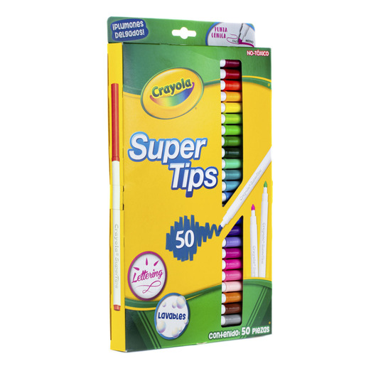 MARACADORES CRAYOLA SUPERTIPS 50U
