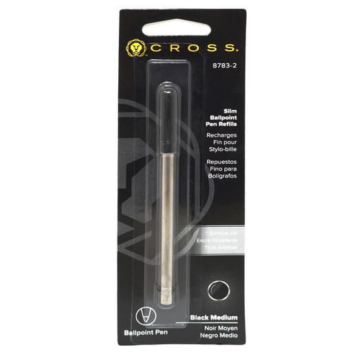 Repuesto original Cross para boligrafo de la misma linea. Conserva la calidad de escritura y la experiencia premium de tu instrumento favorito. Acabado en negro.