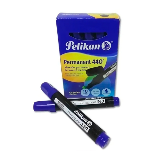 Marcadores marca Pelikan con tinta de alta cobertura y colores vibrantes. Versatiles para escuela, oficina, arte y manualidades.