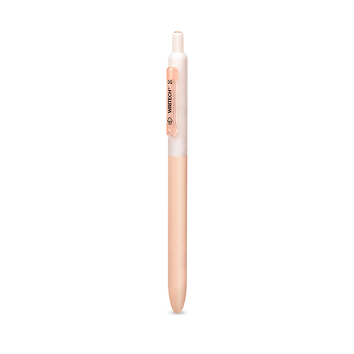 Boligrafo de gel marca Writech con tinta fluida y secado rapido. Trazo nitido y constante, ideal para escritura comoda en clase, oficina y planners.