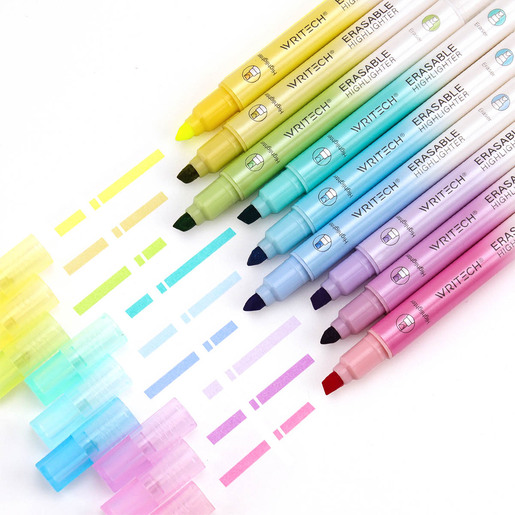 MARCATEXTO BORRABLE AMARILLO NEON WRITECH