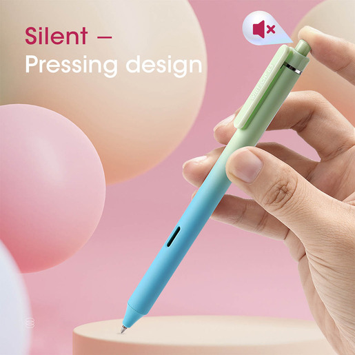 BOLIGRAFO GEL GRADIENT NEGRO 0.7MM WRITECH