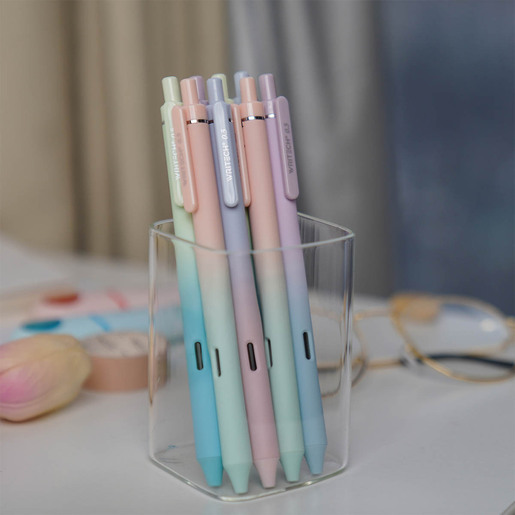 BOLIGRAFO GEL GRADIENT NEGRO 0.7MM WRITECH