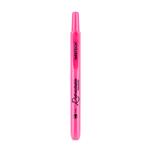 MARCATEXTO RETRACTIL ROSADO NEON WRITECH