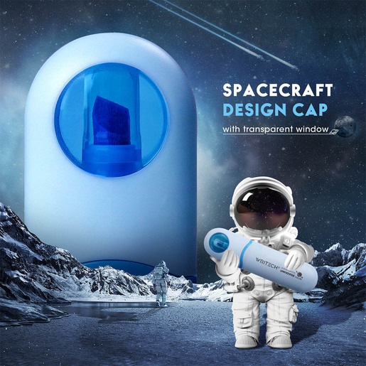 MARCATEXTO ROSADO ASTRONAUTA  WRITECH