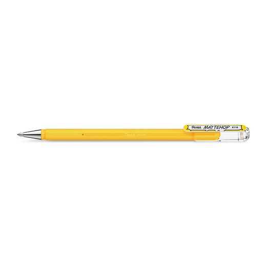 Boligrafo marca Pentel de tinta fluida y trazo uniforme. Escritura comoda y duradera para uso diario en escuela y oficina.