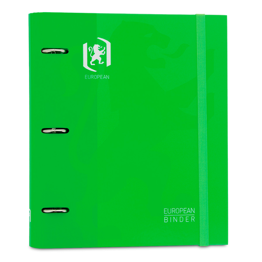 CARPETA EUROPEAN + REPUESTO DE 80H RAYAS (5 BANDAS COLOR Y SCRIBZEE)