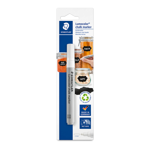 Marcadores marca Staedtler con tinta de alta cobertura y colores vibrantes. Versatiles para escuela, oficina, arte y manualidades.