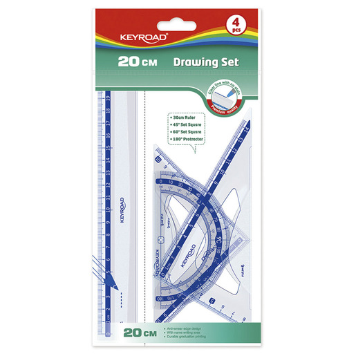 Set escolar marca Keyroad con útiles complementarios listos para usar. Ahorra tiempo y dinero con productos coordinados para escuela, oficina o regalo.