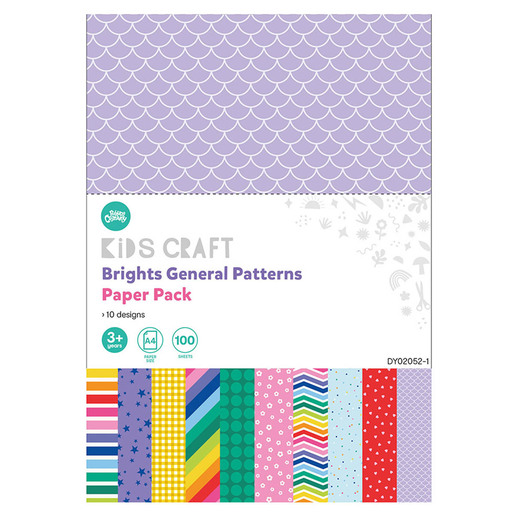 Papel marca Kids Craft de calidad para manualidades, impresion o trabajo creativo. Hojas uniformes, ideales para escuela, oficina o arte.