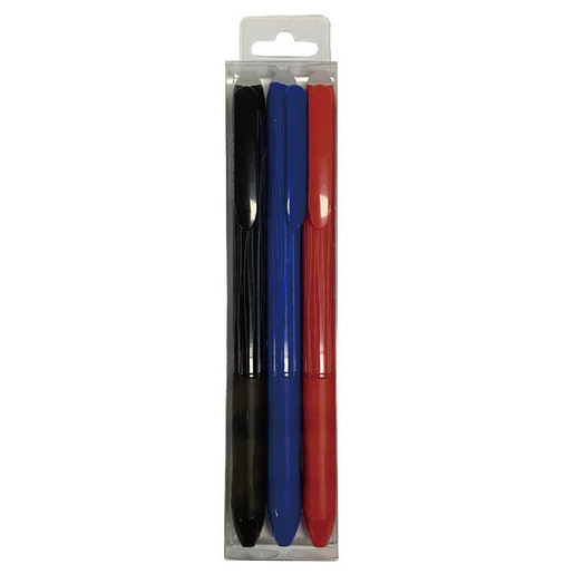 Boligrafo de gel marca Office Depot con tinta fluida y secado rapido. Trazo nitido y constante, ideal para escritura comoda en clase, oficina y planners.