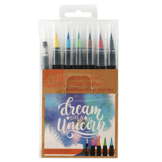 Marcadores marca Tree in Art con tinta de alta cobertura y colores vibrantes. Versatiles para escuela, oficina, arte y manualidades.