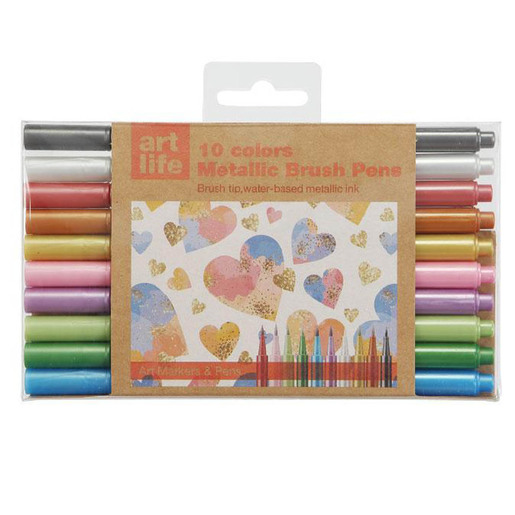 Marcadores marca Tree in Art con tinta de alta cobertura y colores vibrantes. Versatiles para escuela, oficina, arte y manualidades.