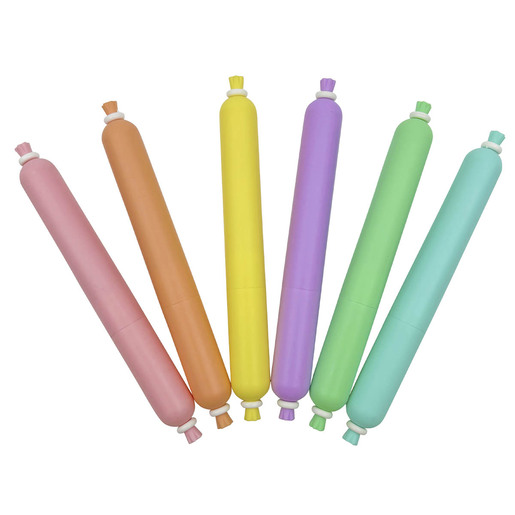 Marcatextos marca Office Depot con tinta fluorescente para resaltar informacion clave en libros, apuntes y documentos. Trazo uniforme que no traspasa el papel.