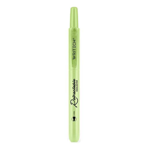 MARCATEXTO WRITECH CUTE PUNTA BISELADA SUAVE PASTEL VERDE