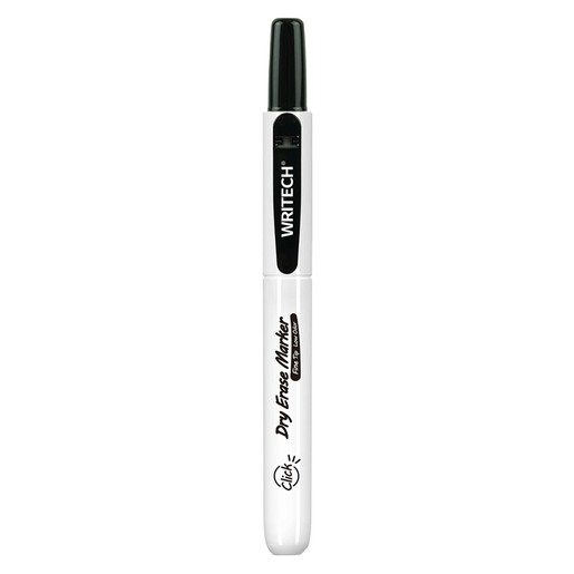 Marcador para pizarra marca Writech de tinta borrable en seco. Trazo nítido y colores vibrantes para presentaciones, aulas y oficinas. Se borra fácilmente sin dejar residuos.