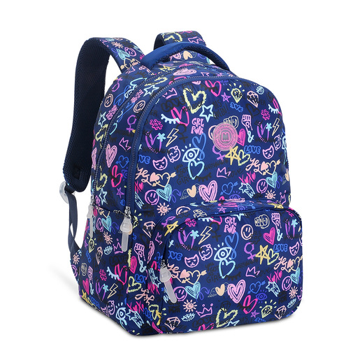Mochila marca DKT con compartimentos amplios y diseno comodo. Tirantes acolchados y materiales resistentes, ideal para escuela, viaje o uso diario.