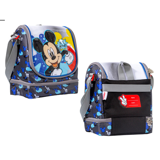 LONCHERA MICKEY INLCUYE ACCESORIOS PARA COMIDA
