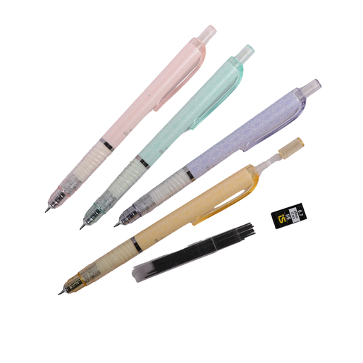 Portaminas marca iStudy de escritura precisa y duradera. Mecanismo de avance suave, agarre comodo y compatible con minas estandar.