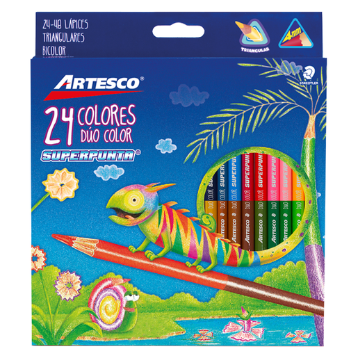 Marcadores de doble punta marca Artesco con punta fina y punta brush. Versatiles para caligrafia, lettering, ilustracion y arte. Tinta vibrante de alta cobertura.