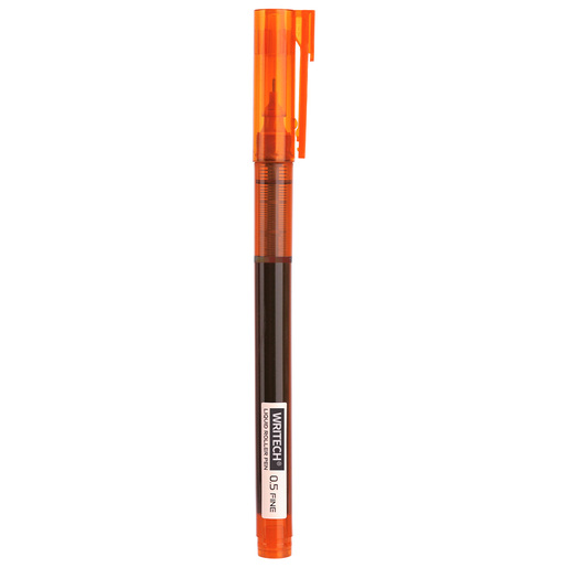 Boligrafo marca Writech de tinta fluida y trazo uniforme. Escritura comoda y duradera para uso diario en escuela y oficina.