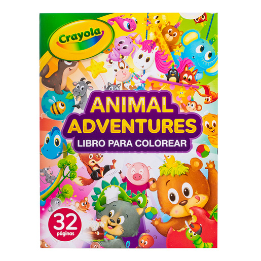 Libro marca Crayola con contenido y acabado de calidad. Ideal para uso escolar, lectura o regalo.