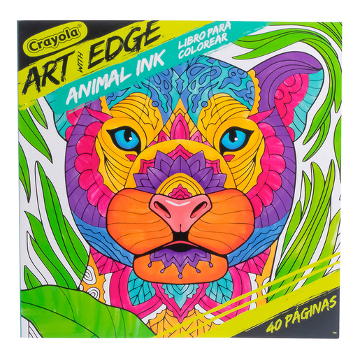 Libro para colorear marca Crayola con ilustraciones divertidas y didacticas. Estimula la creatividad y la motricidad fina de ninos y ninas.