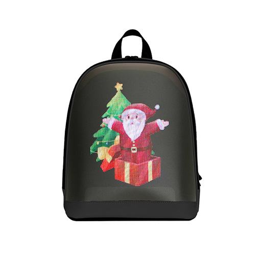 MOCHILA INFANTIL CON PANTALLA LED PXY 30X26X11 PLG COLORES VARIADOS