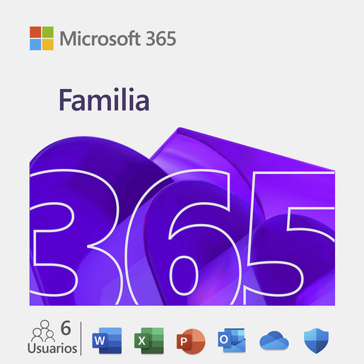 MICROSOFT OFFICE 365 FAMILIA 6 USUARIOS