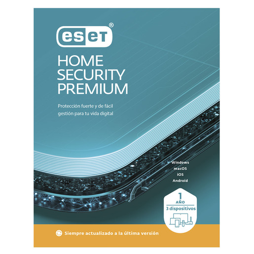 ANTIVIRUS ESET HOME SECURITY PREMIUM 1 YEAR 3 DEVICES