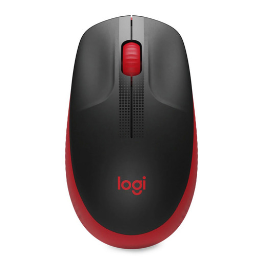 MOUSE LOGITECH M190 NEGRO / ROJO 910-005904