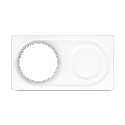 PAD MAGSAFE 2 EN 1 IPHONE 12-13-14-AIRPODS BLANCO