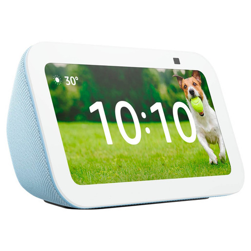 BOCINA AMAZON ECHO SHOW 5, 3RD GEN, CLOUD BLUE