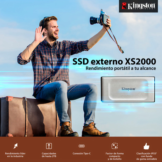 DISCO DURO KINGSTON SSD 1 TB SXS2000/1000G