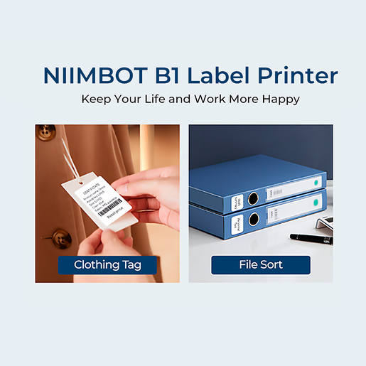 ETIQUETADORA/ROTULADORA NIIMBOT B1 AZUL