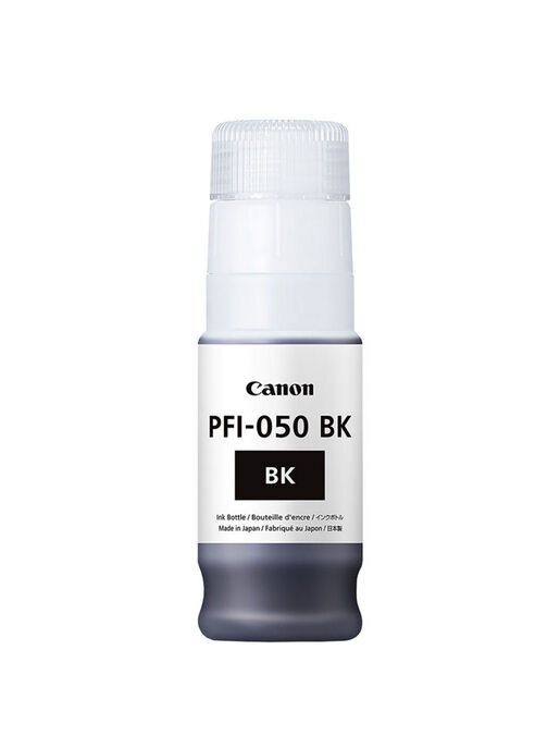 BOTELLA DE TINTA CANON PFI-050 BK 70ML